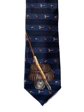 Orvis vintage silk tie